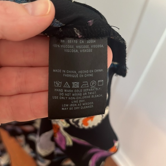 Maeve by Anthropology Long Sleeve Bird Dress Size 4 - Picture 7 of 7